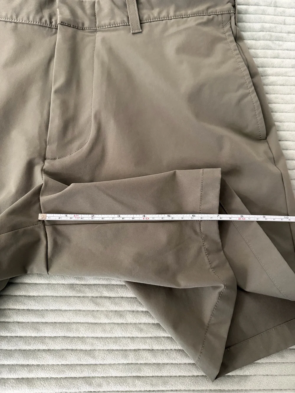 J. Crew Men’s Flat Front Shorts in Khaki